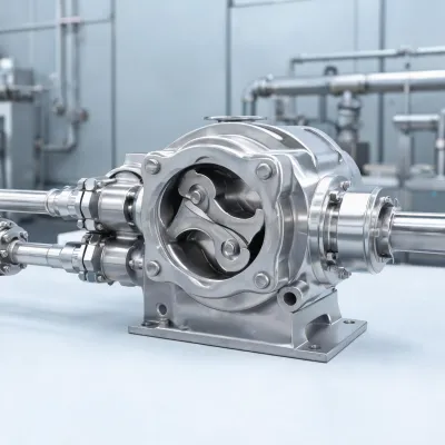 rotary lobe positive displacement pump